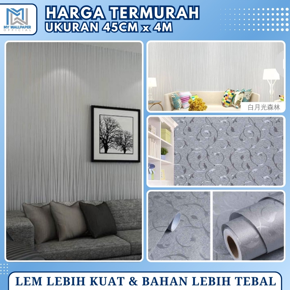 Wallpaper Dinding Motif Embos Walpaper Emboss Wallpaper Dinding Ruang Tamu Kamar Tidur Estetik