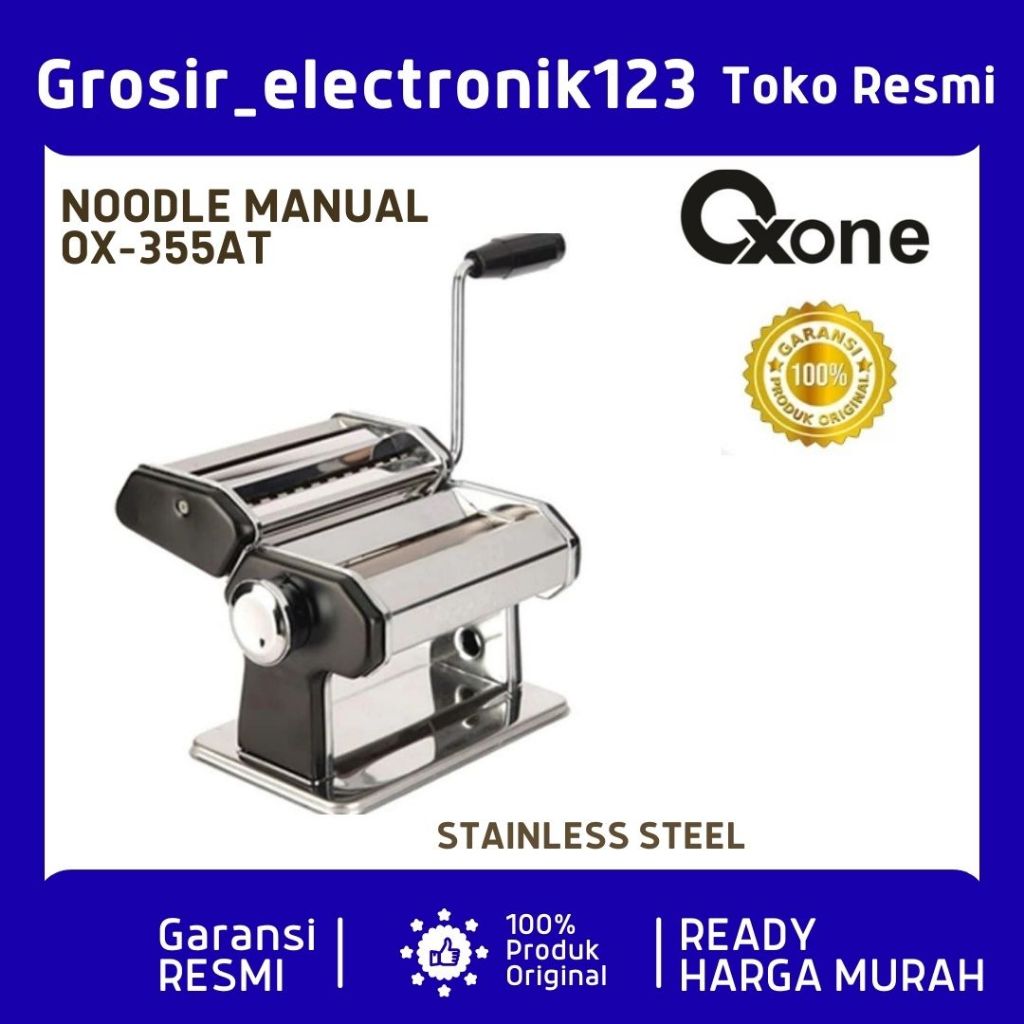 Oxone Noodle Maker Manual / Oxone Noodle Machine Motor Pembuat Mie Oxone OX355AT