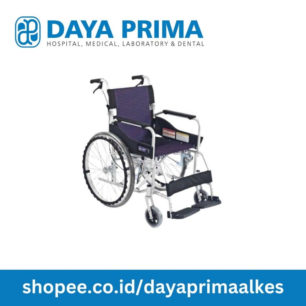 Kawamura Stayer Standar Kursi Roda Aluminium / Kursi Roda Alumunium