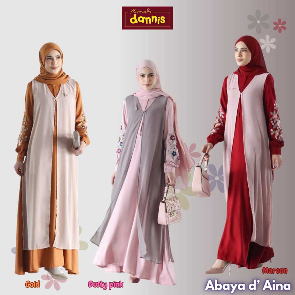 NEW ARRIVIAL D'AINA - Abaya Exclusive