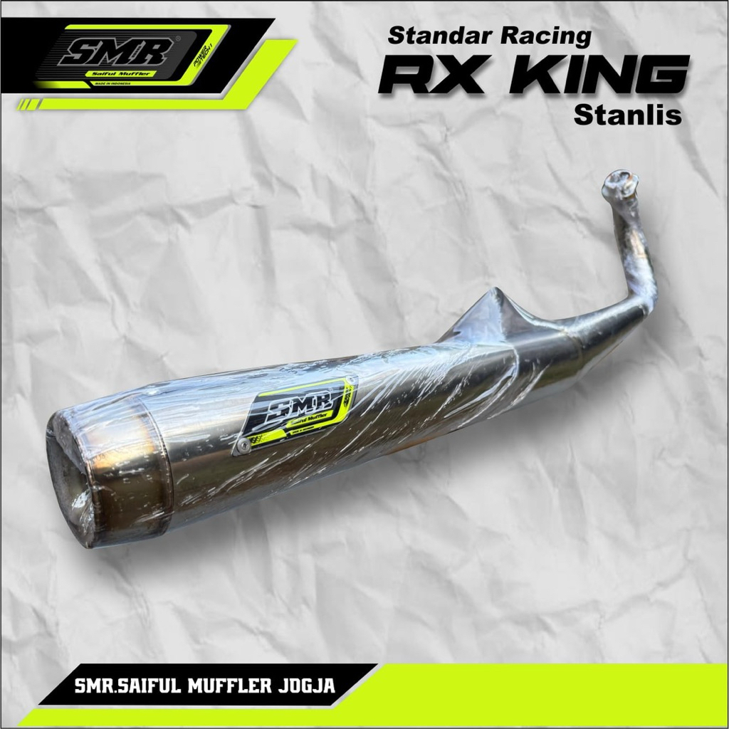 Knalpot Rx King Standar Stanlis Produk Original SMR Jogjakarta