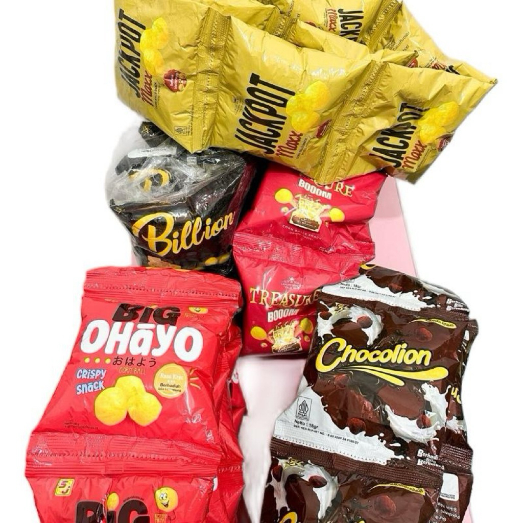 

SNACK HADIAH PER 10 PCS RANDOM MIX!!! (Pembeli tidak bisa request barang apa)