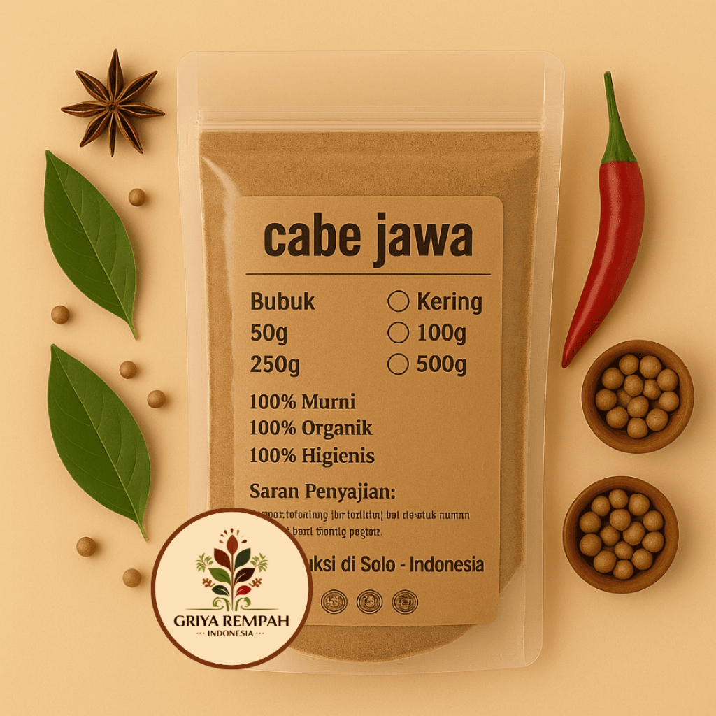 

CABE JAWA BUBUK 500 GRAM – Cabai Cabya Ramuan Rempah Herbal Kering Jamu Tradisional Berkualitas Simplisia Piper retrofractum