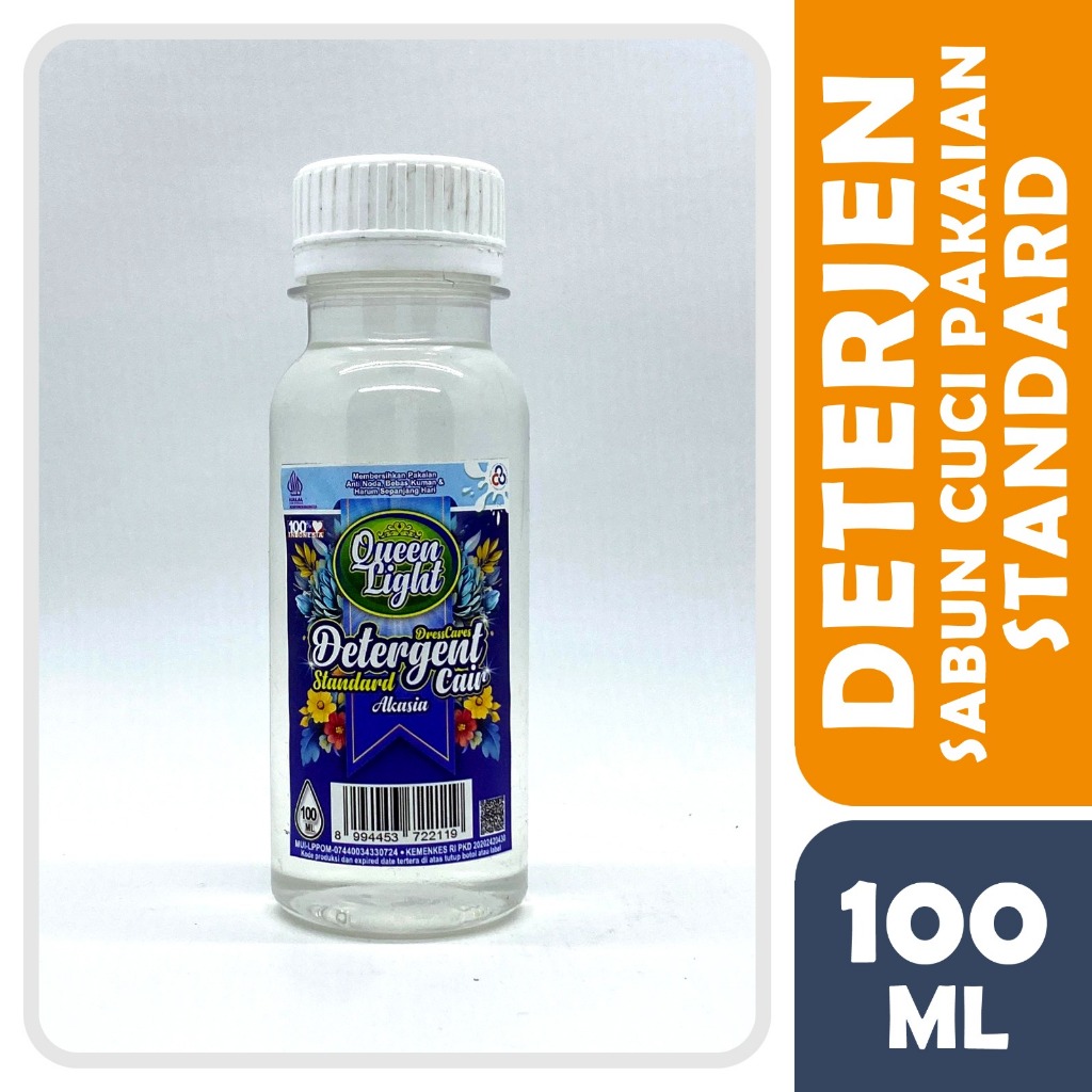 ⁠GROSIR SABUN Deterjen Cuci Baju 100ml QUEENLIGHT Standart