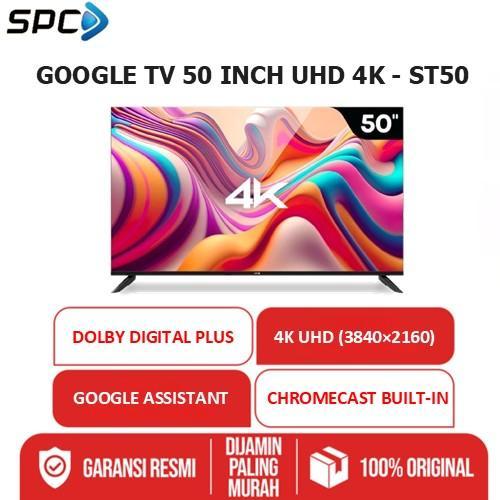 SPC GOOGLE TV 50 INCH UHD 4K - ST50