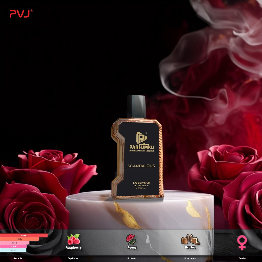 PVJ Parfumku Scandalous Eau De Parfum For Women Indoor