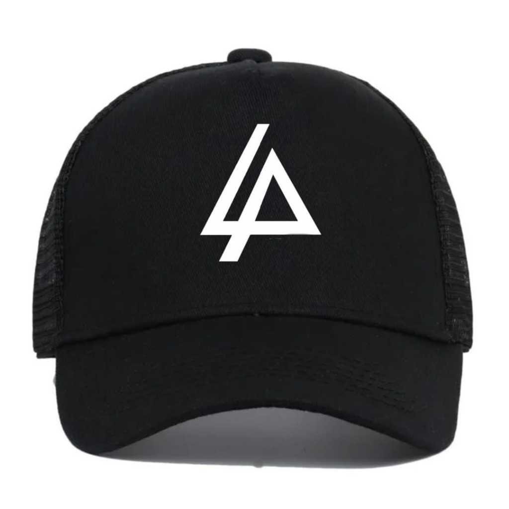 Topi Jaring Rockstyle Linkin Park Snapback Mesh Linkin Park Edition Topi Trucker Dewasa Logo LP Link