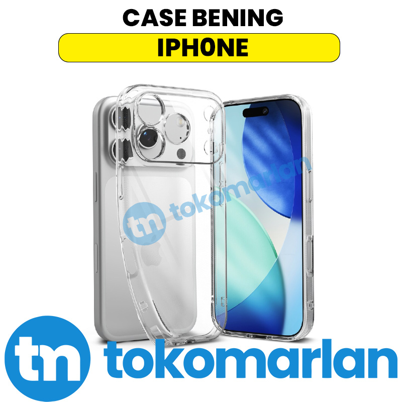 NEW Case BENING IPHONE 8 Softcase Airbag Warna Soft Full Clear Polos Casing Kesing Keren Mewah