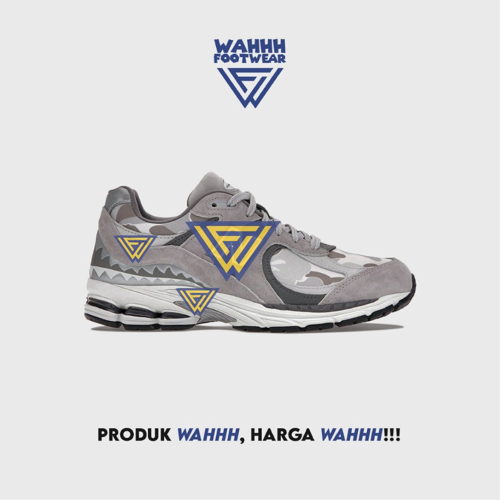 ENBE Bape X  2002R pes Together Strong Gray Camo Original