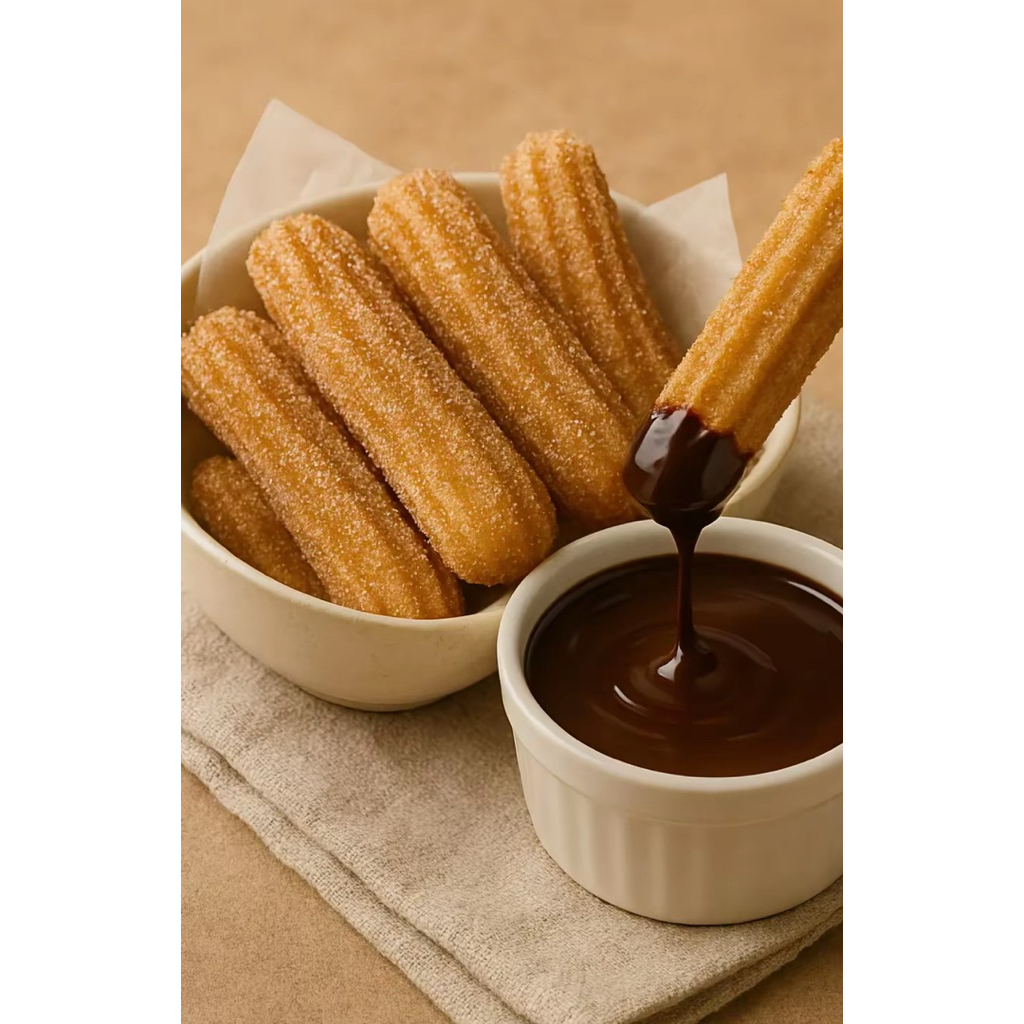 

Churros free Chocolate Sauce - Churros Homemade - Churros Dip Sauce