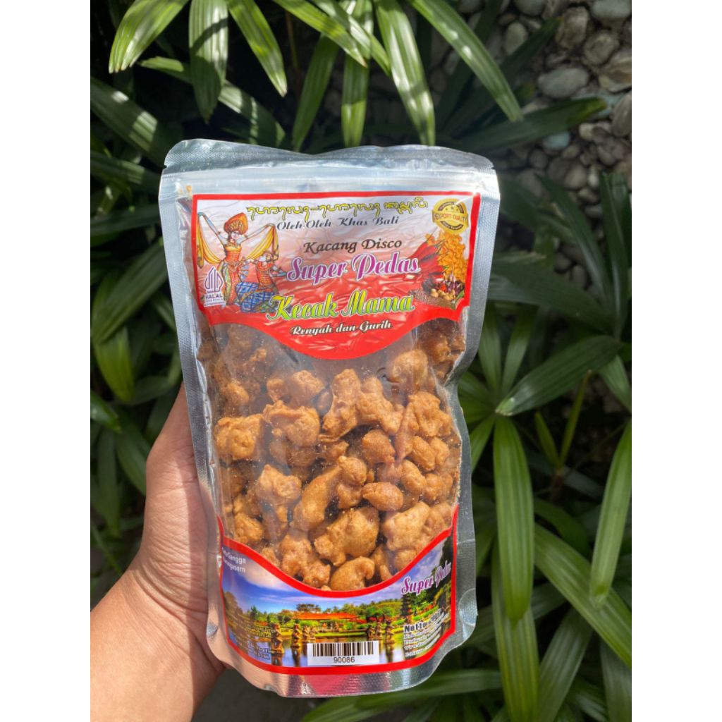 

KACANG DISCO SUPER PEDAS 150GR KHAS BALI MURAH PROMO!!