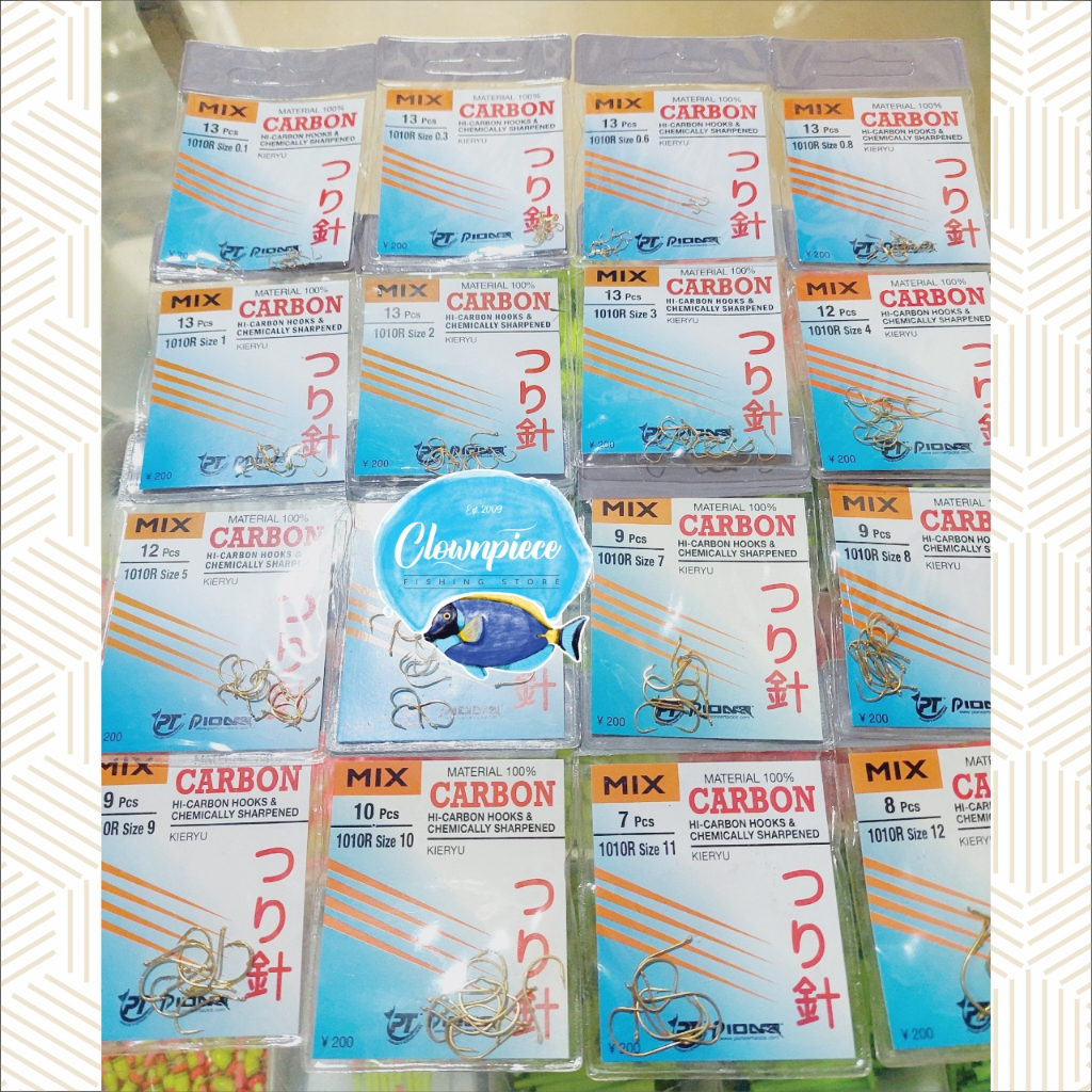 Mata Kail Carbon Mix 1010R (KUNING) / Kail Carbon Mix 1010R (KUNING) / Mata Pancing Carbon Mix 1010R