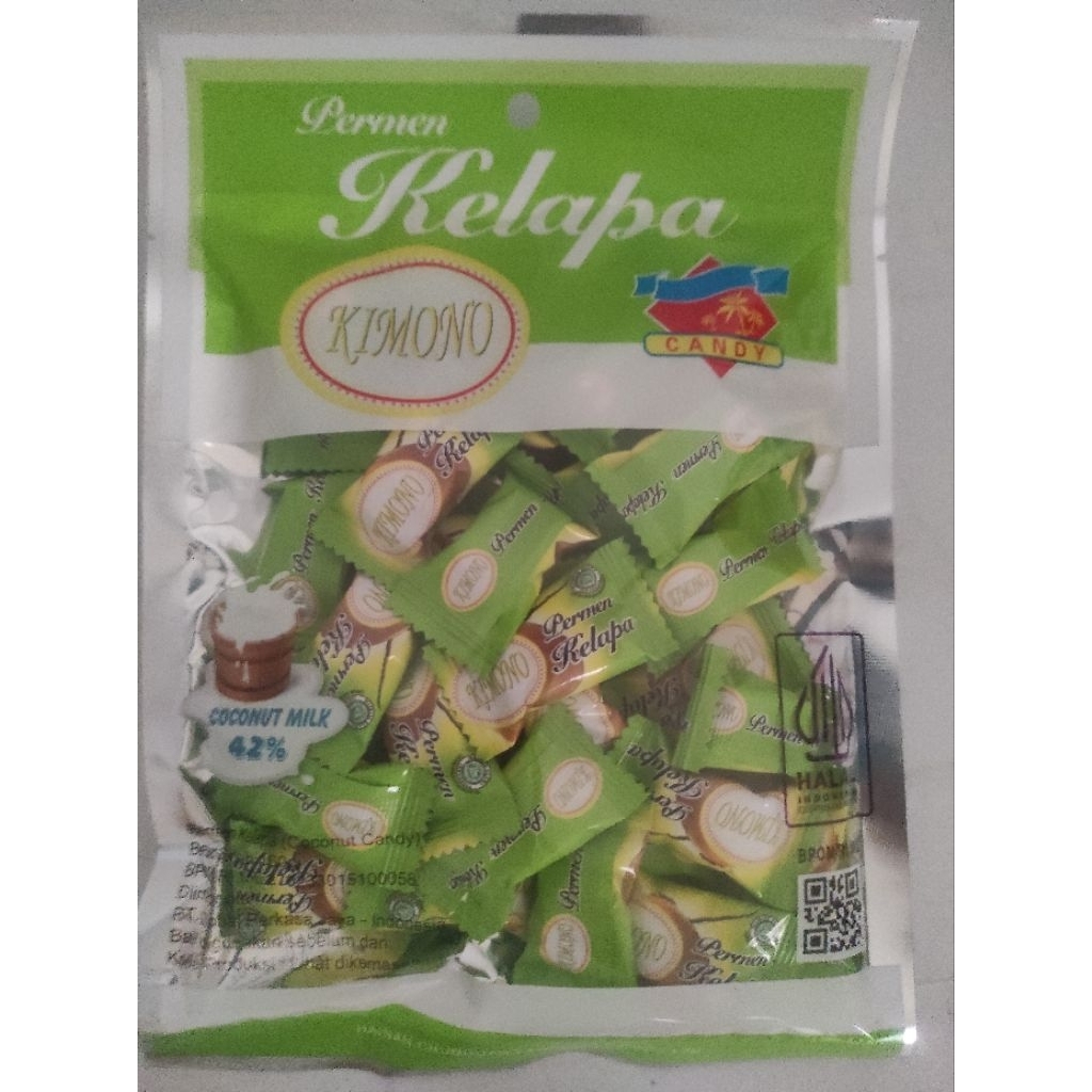

Kimono coconut candy permen kelapa 180gr fe