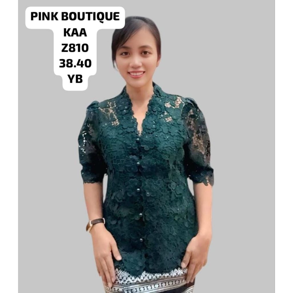Blus pink boutique mewah kode Z810 cantik asli bangkok