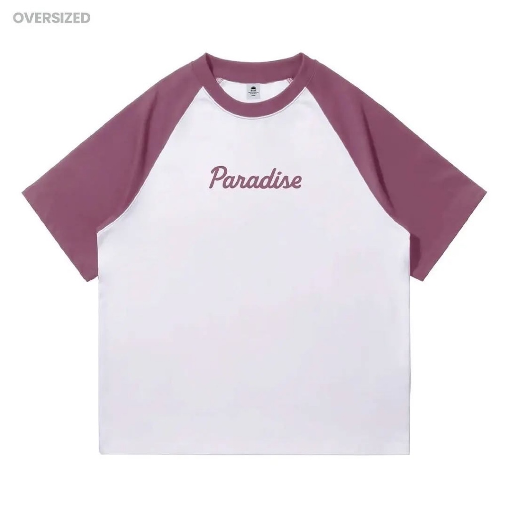 SKYMO - TS RAGLAN - Apparel Tshirt Raglan Oversize Paradise / Skymo Apparel