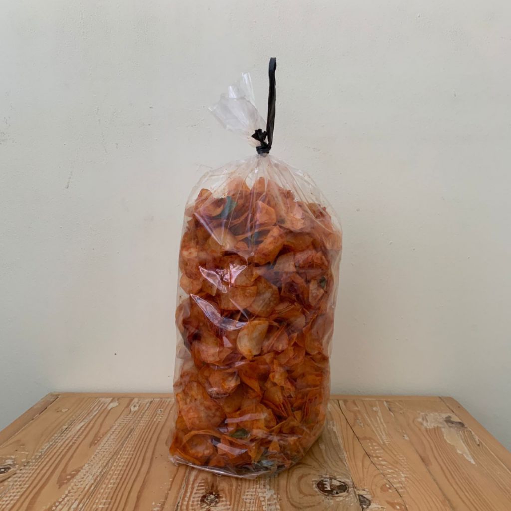 

KERIPIK SINGKONG BUMBU RUJAK 1KG BY RAJA KERIPIK