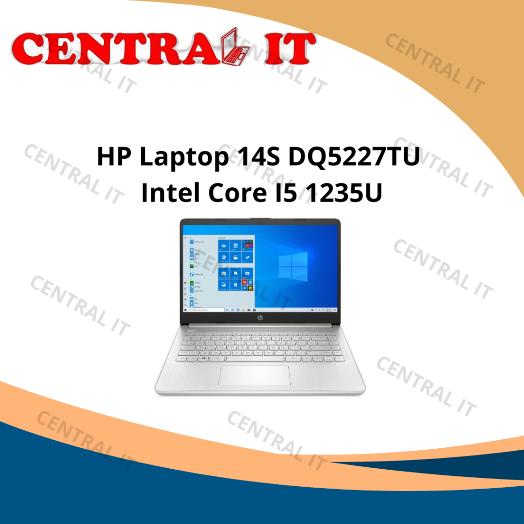 HP Laptop 14S-DQ5227TU Intel Core i5-1235U 8GB DDR4 512GB SSD FHD IPS Layar Backlit Keyboard Kamera 