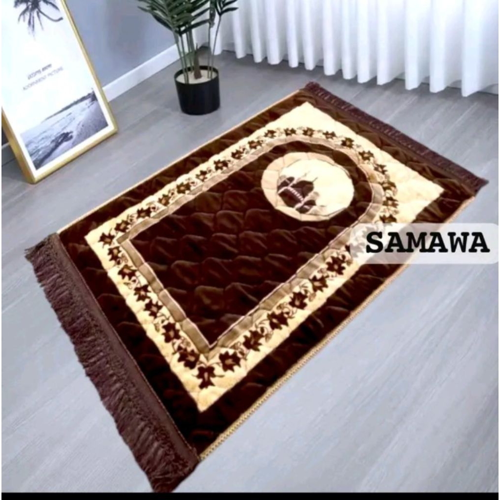 Sajadah Turki Tebal Besar Empuk / Sajadah Dewasa Quiling Embos Turkey