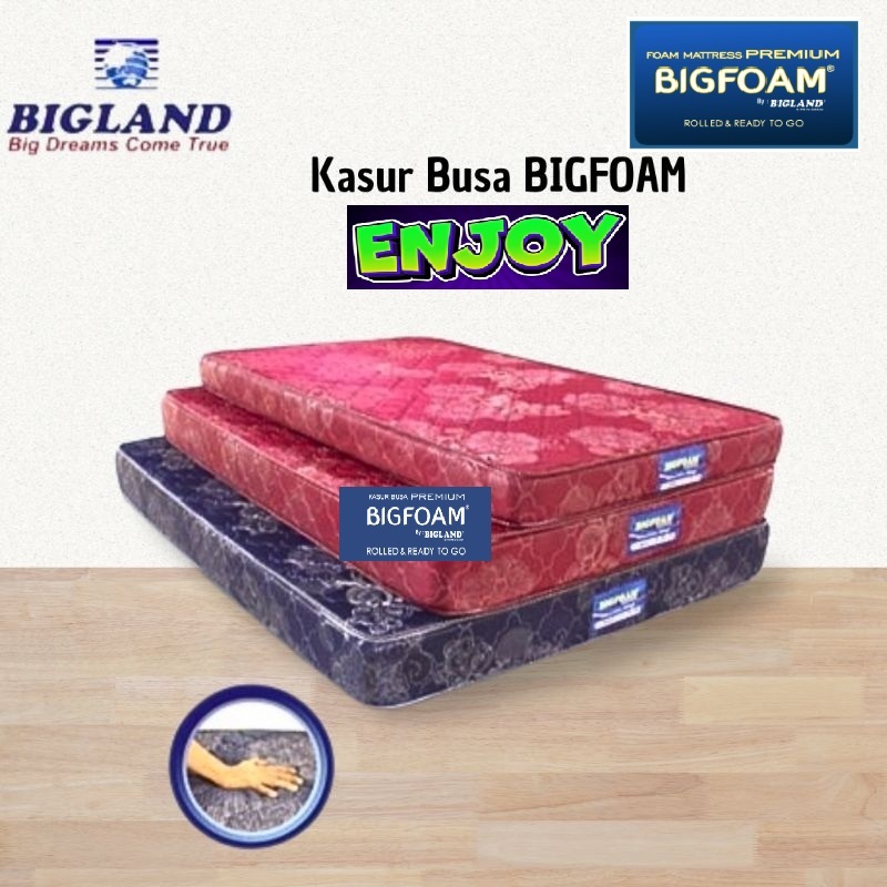 Kasur Busa BigFoam Enjoy by Bigland Tebal 20 cm