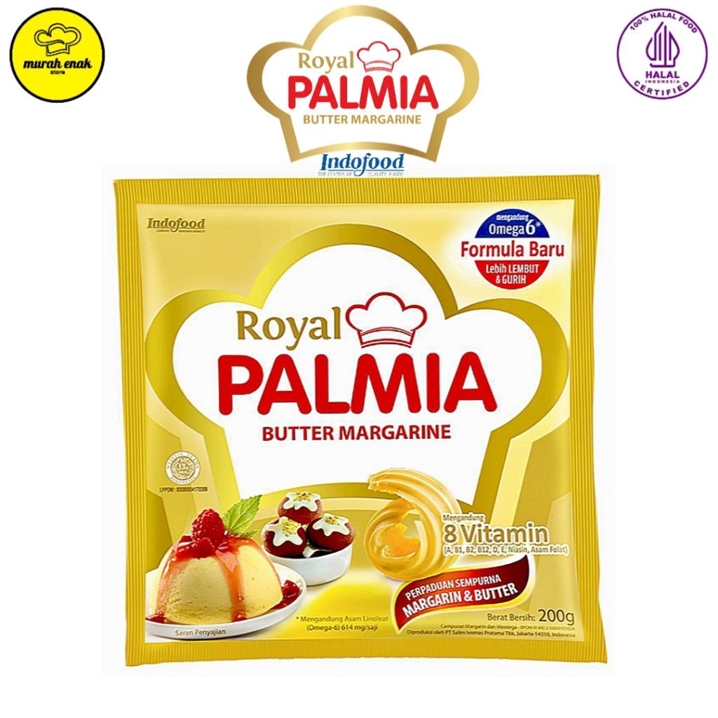 

Royal Palmia Butter Margarin 200gr