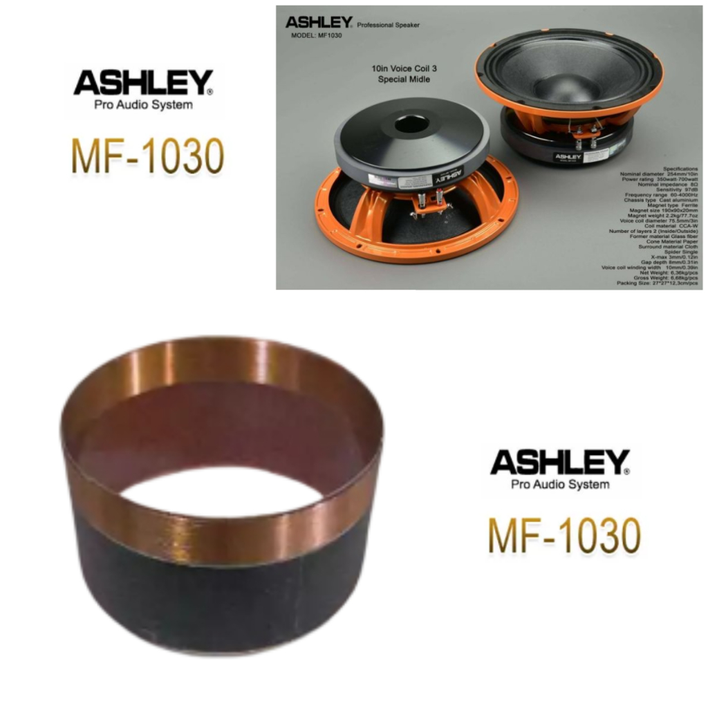 Spool Spul Speaker Ashley MF1030/ Spol Speaker Ashley MF 1030 / Spul Speaker ASHLEY MF-1030