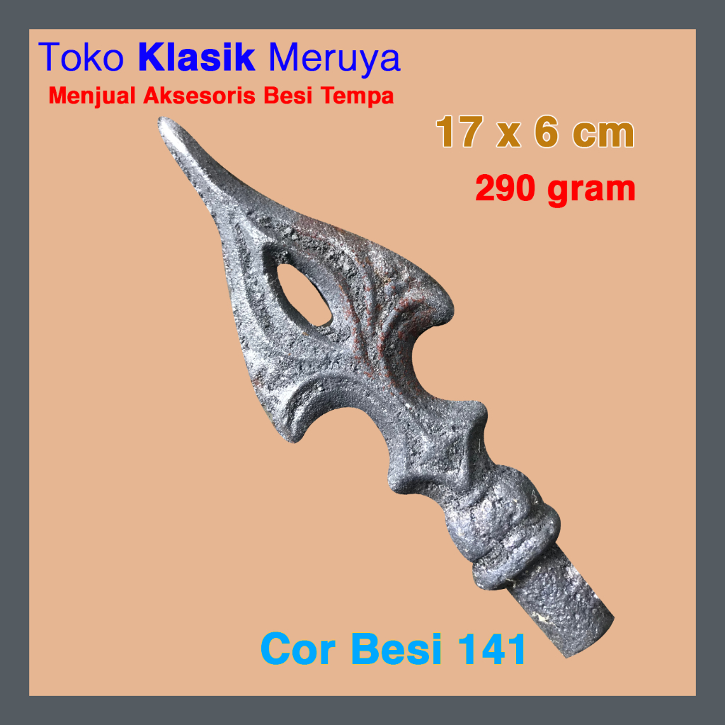Tombak Cor besi 141