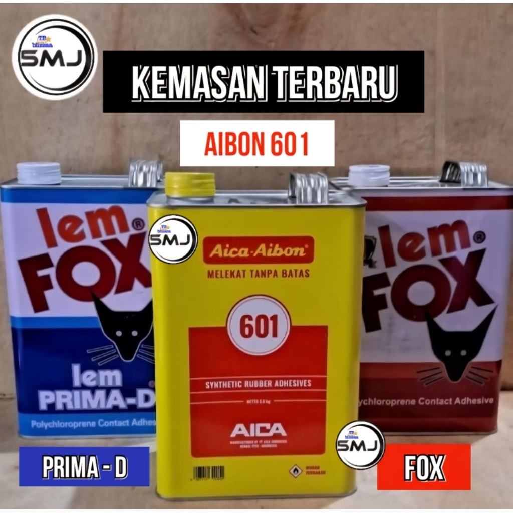 Lem Aibon 2,5kg Lem Aica Aibon 601 Galon Lem kuning 2,5 kg Lem Aica Aibon 2500gram Galon