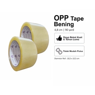 

Lakban Bening / Coklat 2 inch / 48 mm 90 yard