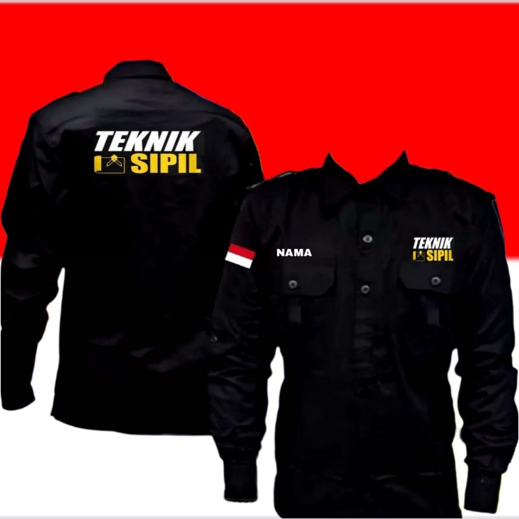 kemeja teknik sipil seragam teknik sipil pdh teknik sipil kemeja kerja teknik sipil seragam kerja te