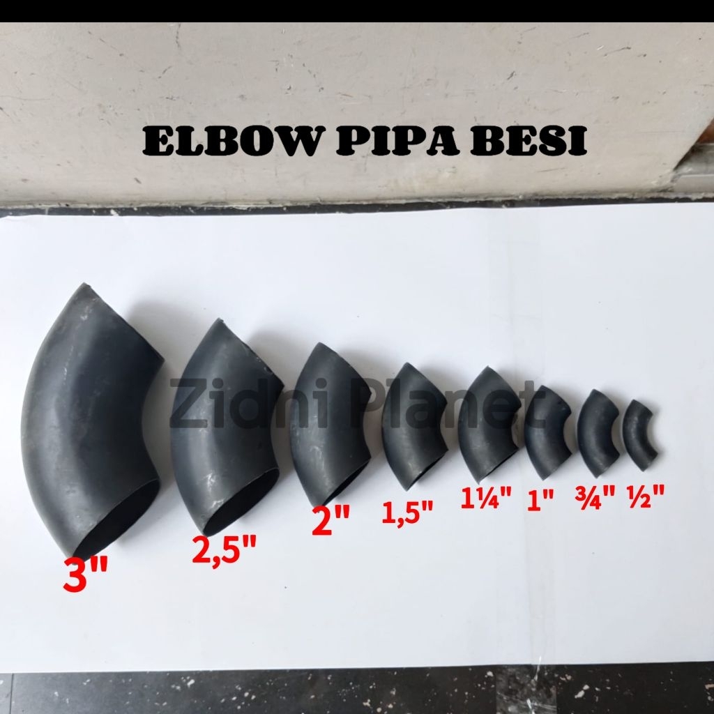 elbow pipa besi las / elbo knee penyambung pipa besi