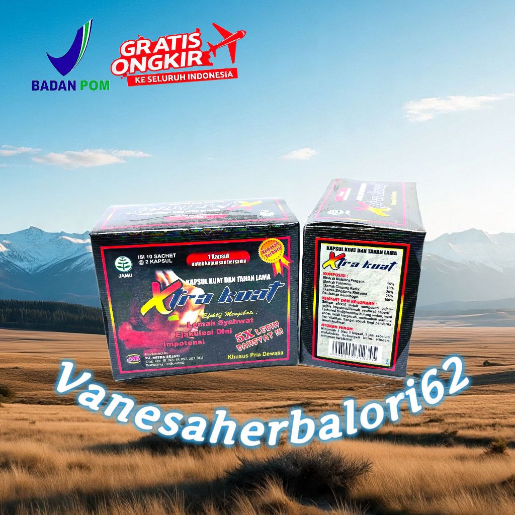 Kapsul Xtra kuat Original