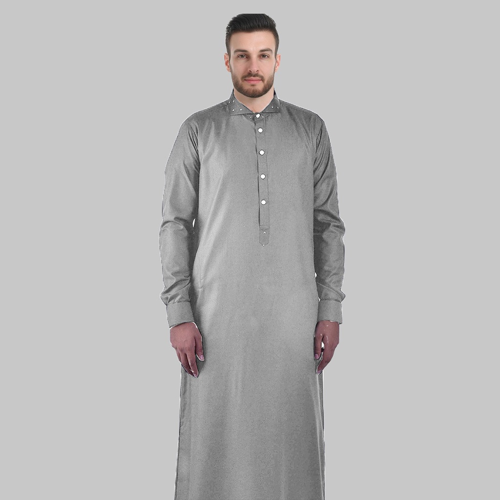 Jubah Muslim Pria Jubah Pria Jubba Muslim Hanzhalah Jubah Gamis Pria Muslim Baju Takwa Jubah Muslim 