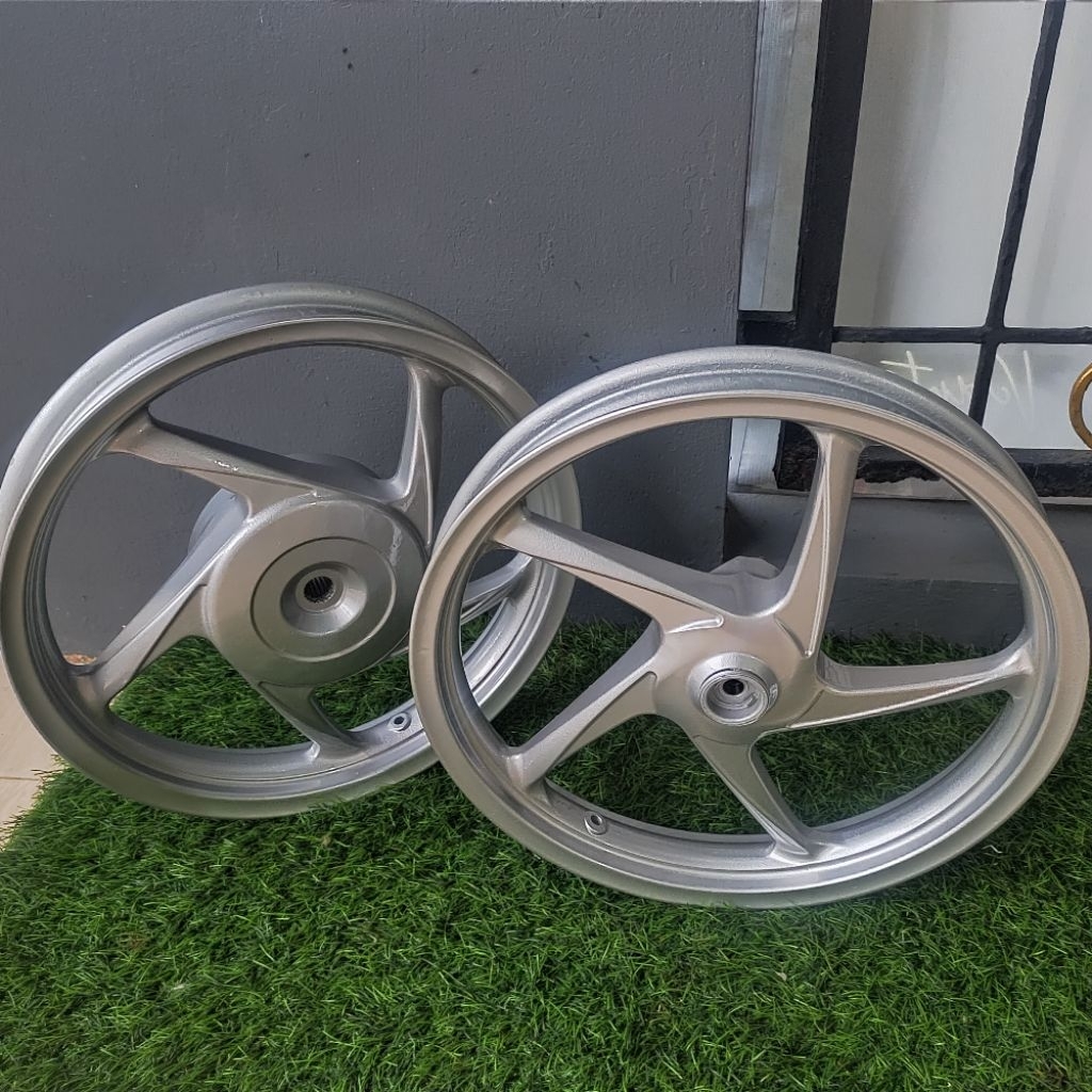 Velg original Beat Fi Karbu Vario 110 Spacy Genio TPK Fresh baru Repaint Kompresor