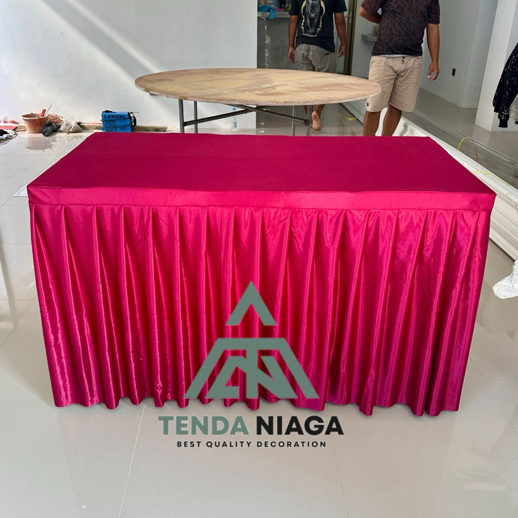 COVER MEJA PRASMANAN REQUEST UKURAN & WARNA TAPLAK MEJA PRASMANAN TAPLAK MEJA MEETING COVER MEJA TAM