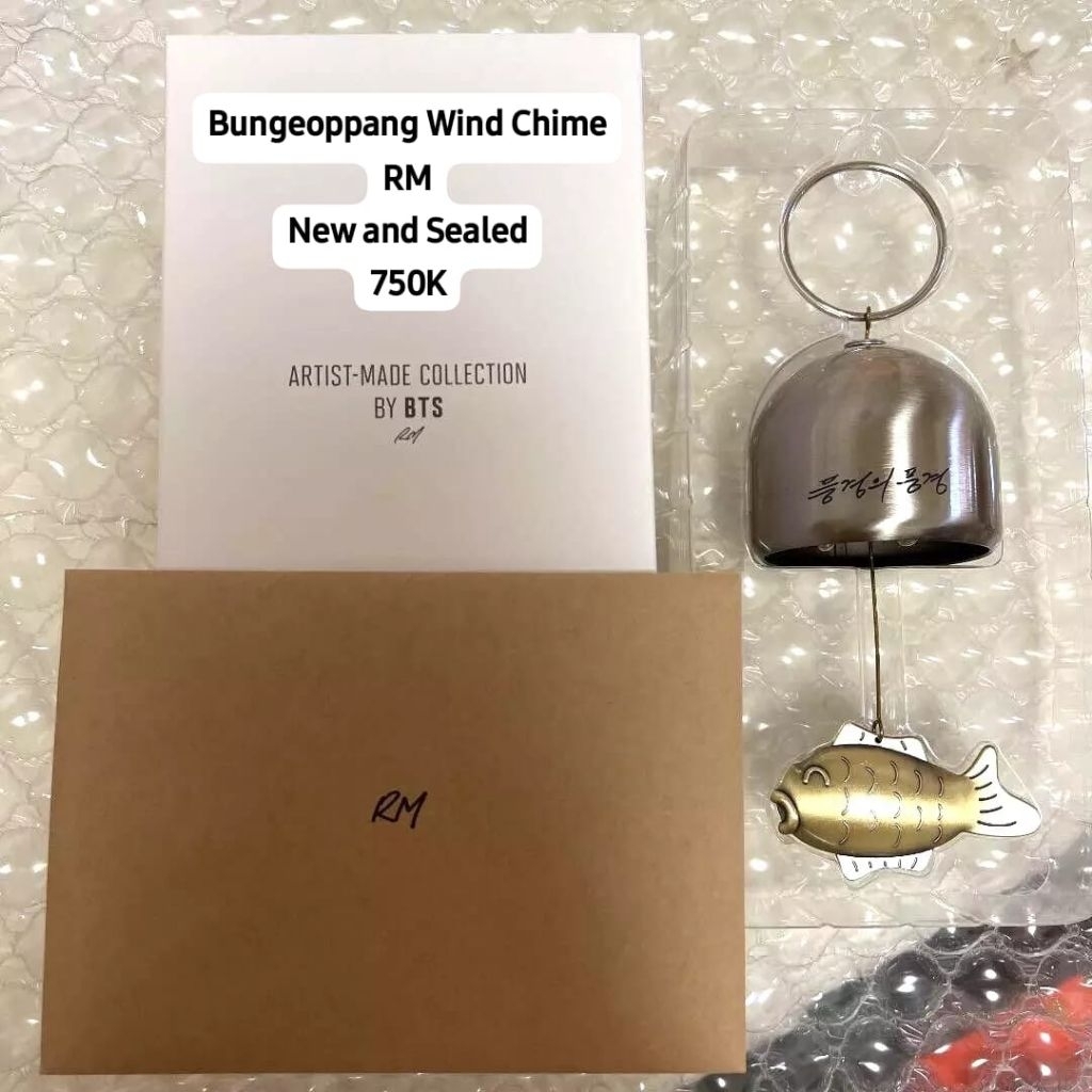 Ready Stock Artist Made collection by BTS RM Bungeoppang Wind Chime