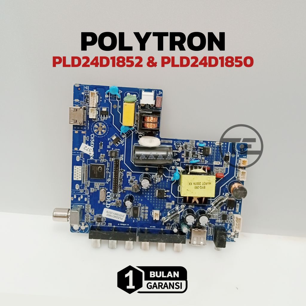 MB POLYTRON PLD24D1852 / PLD24D1850 MAINBOARD TV LED POLYTRON PLD 24D1852 / PLD24D1850