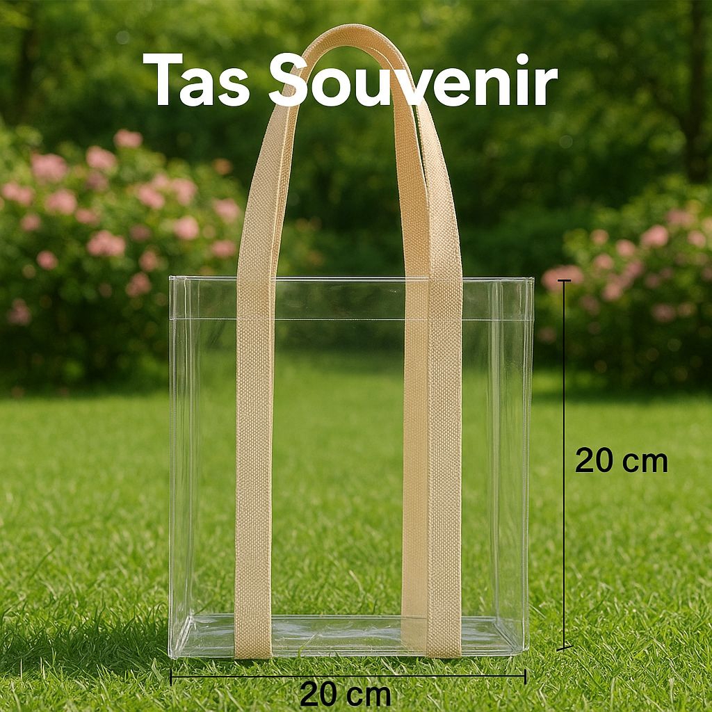 

Tas mika Souvernir ulang tahun Tas tranparan Goodie bag