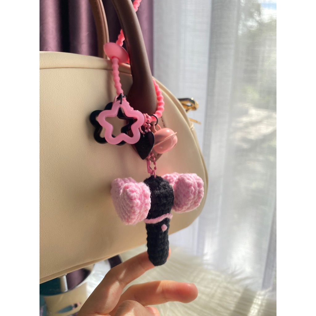 Byongbong Lighstick | Lighstick Blackpink Keychain | Gantungan Kunci Byongbong | Gantungan Kunci Bla