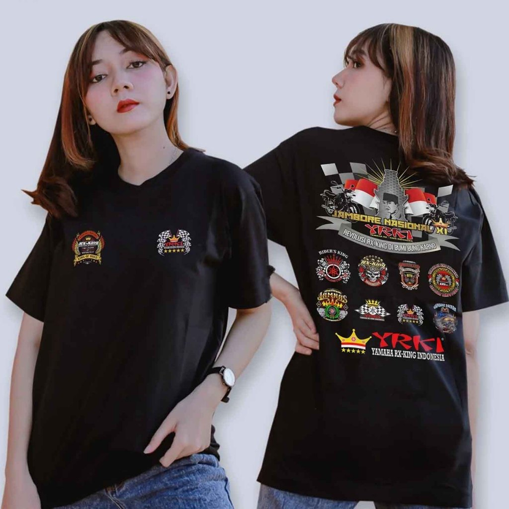 Kaos Jamnas - Baju Jamnas Yrki XI Nasional Revolusi Rx king Di Bumi Bung Karno - Trend - Cocok Untuk