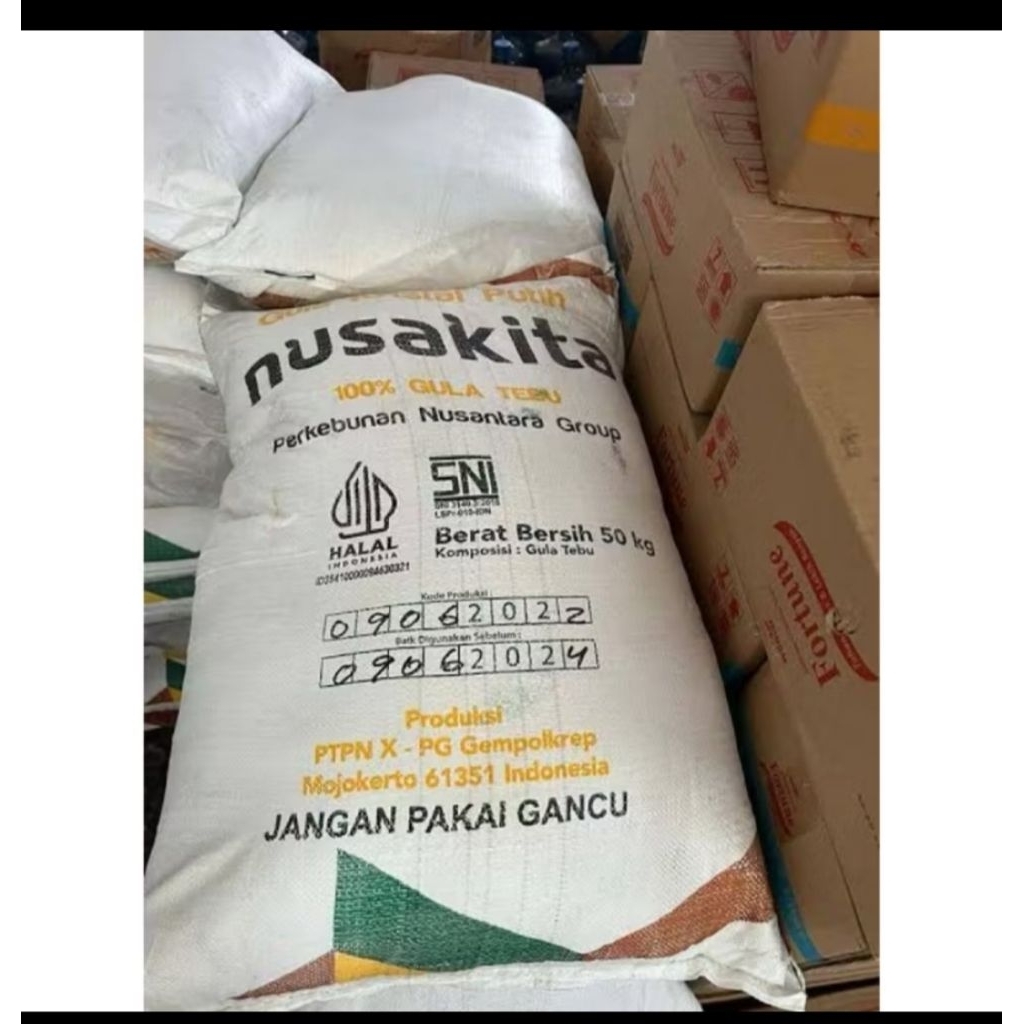 

Gula los nusakita 50kg