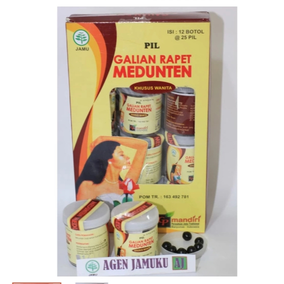 

Jamu Galian Rapet Ramuan Madura Medunten Pil