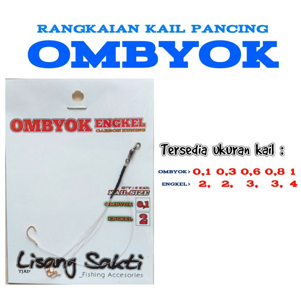 Ombyok Engkel Kail Carbon Kuning