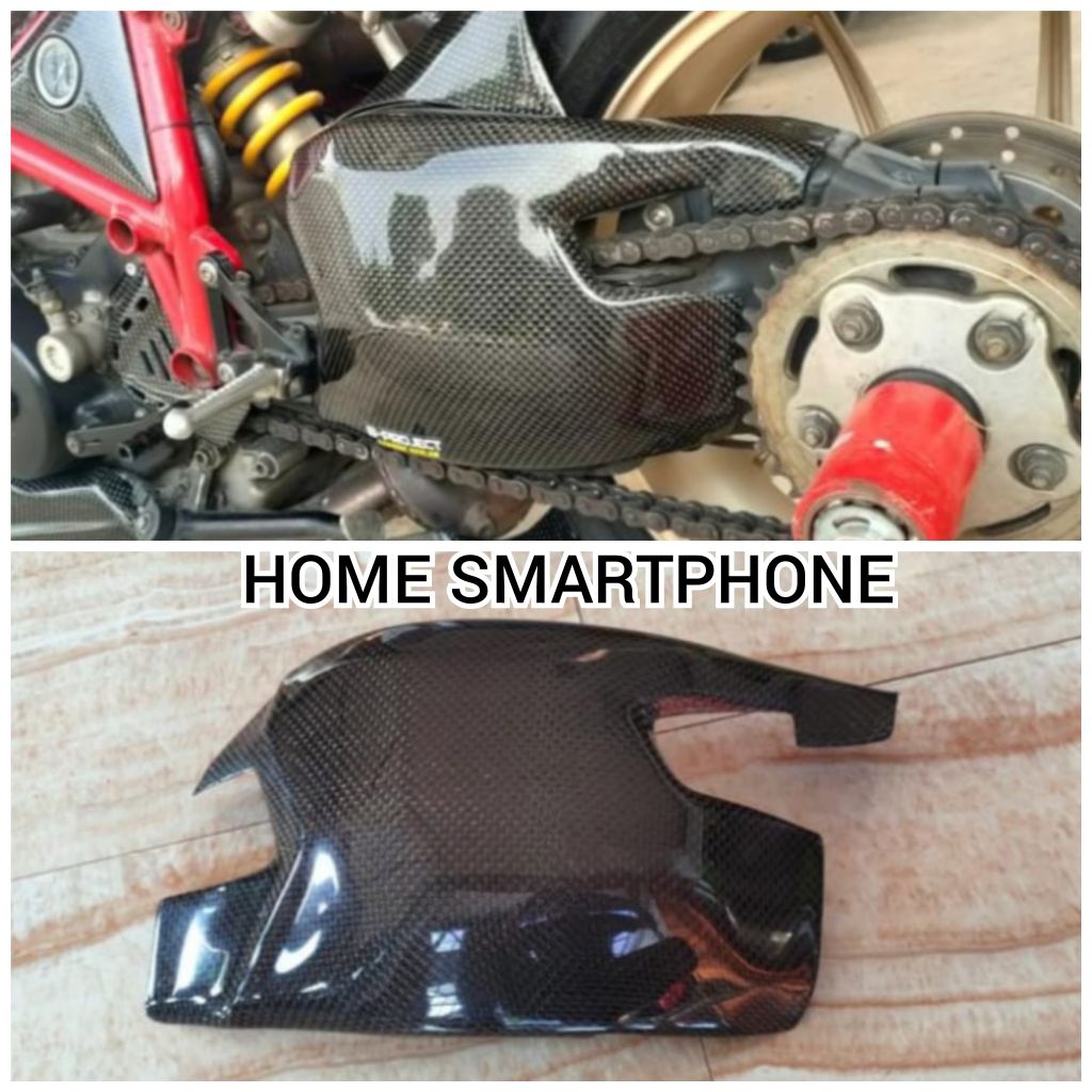 Cover Single Arm Ducati 848 Carbon Kevlar