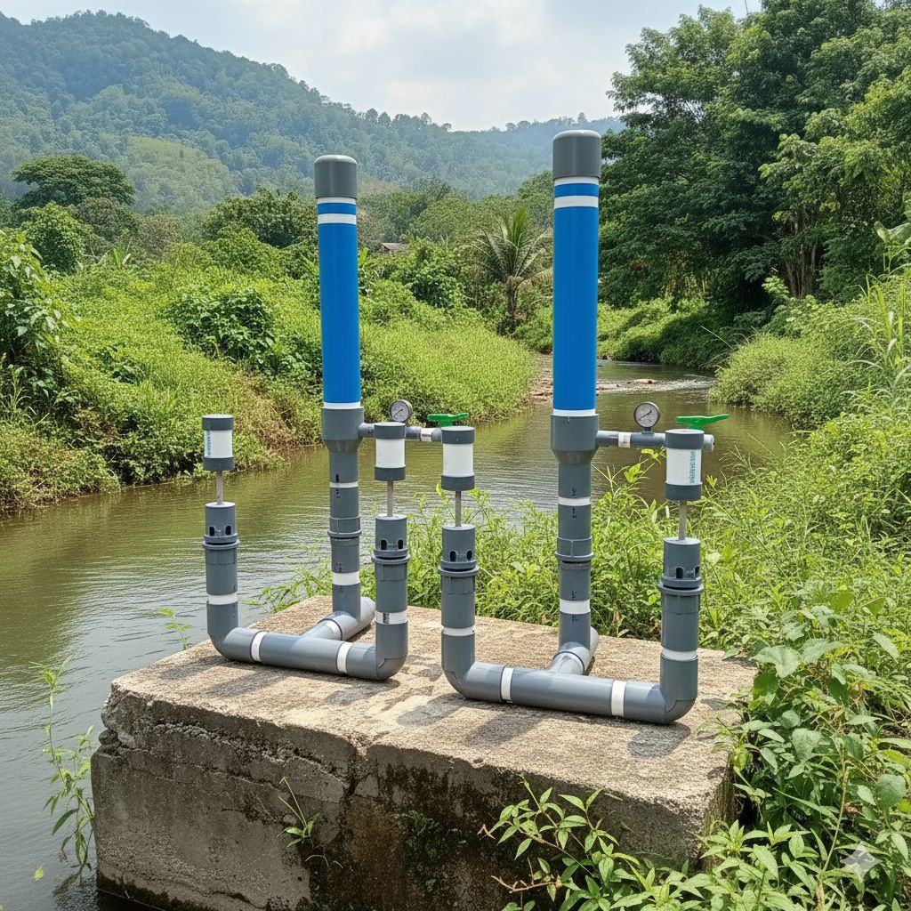 POMPA HIDRAM 2 INCH DOUBLE KLEP