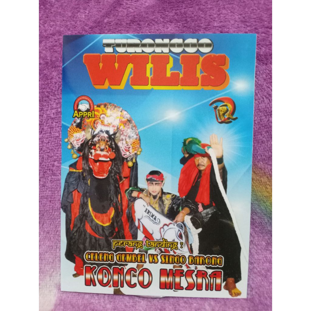 VCD JARANAN TURONGGO WILIS KONCO MESRA