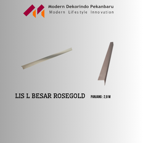 Lis Aluminium Lis Siku "L" Besar |  Aluminium Lines  |  List Aluminium