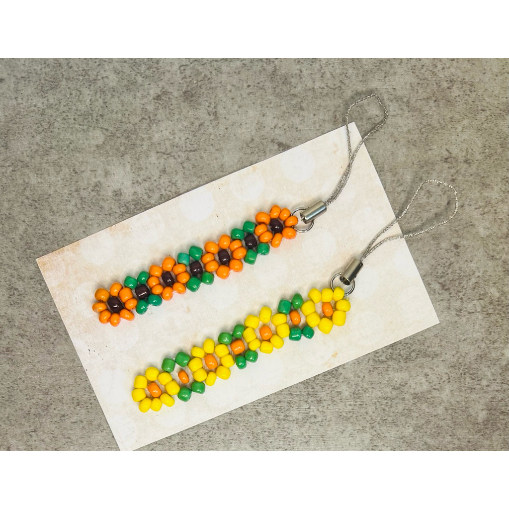 Bohemian Vintage Flower Phone trinket gantungan Hp