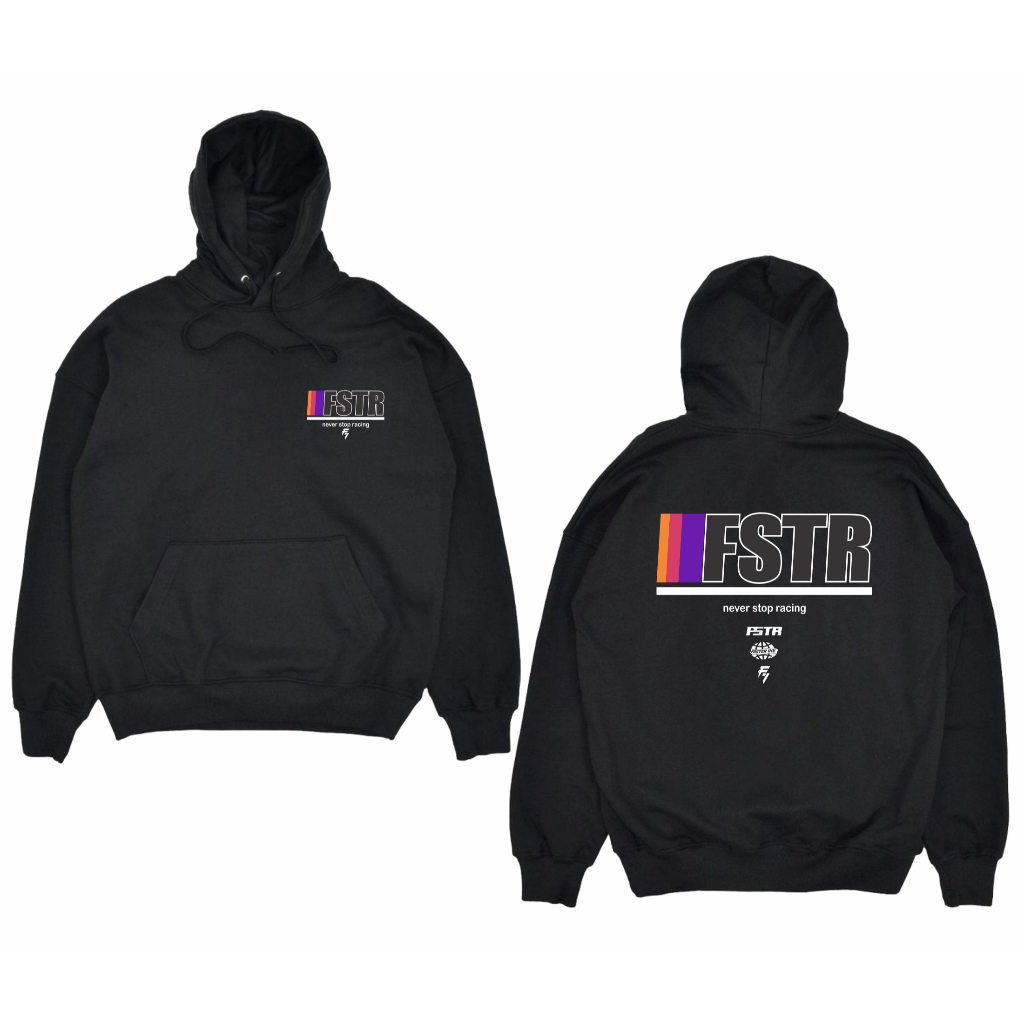 JAKET HOODIE RACING FASTER INVADER TERBARU EDITION 5 BIG SIZE JUMBO