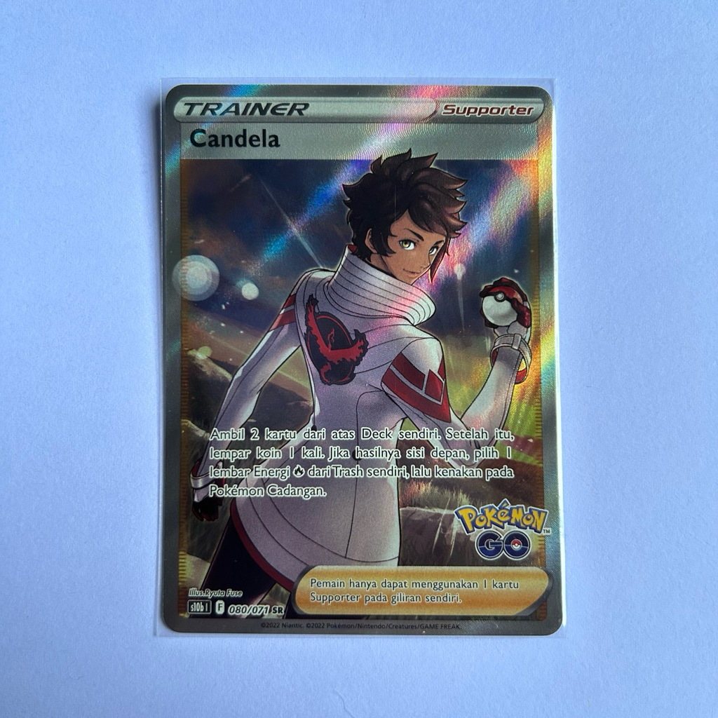 candela secret rare sr pokemon tcg indonesia original langka murah termurah trainer supporter