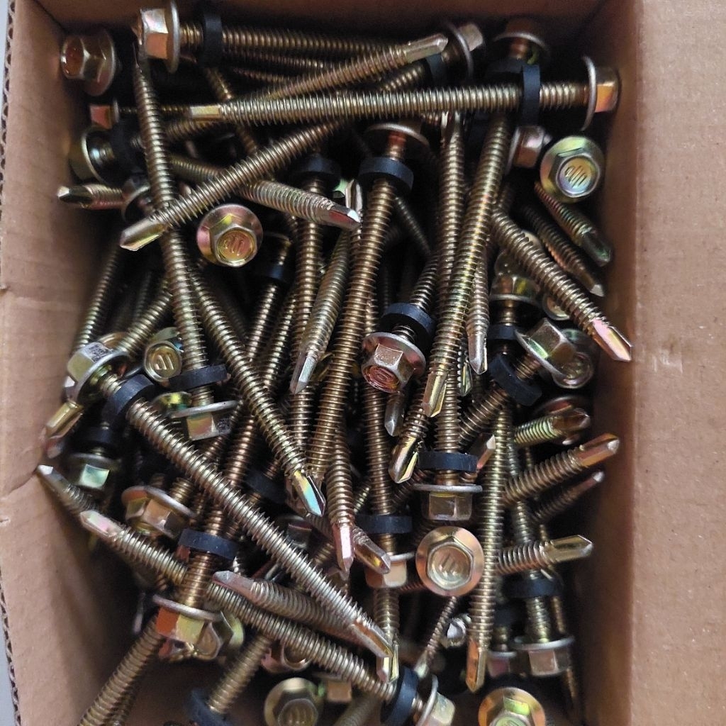 [LBP] - [1 PCS] Roofing Baut Baja Ringan 12x70 panjang 7cm WILSON (Tebal) || Skrup Roofing Baja untu